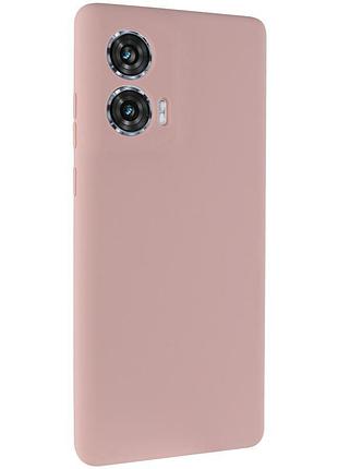 Чехол silicone cover lakshmi full camera (aa) для motorola edge 50 розовый / pink sand