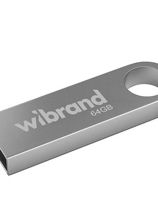 Флешка юсб wibrand 64 gb puma,usb flash drive 2.0 пам'ять 64 гб silver
