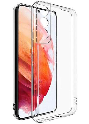 Tpu чохол epic transparent 1,5mm full camera для samsung galaxy s22+ безбарвний (прозорий)