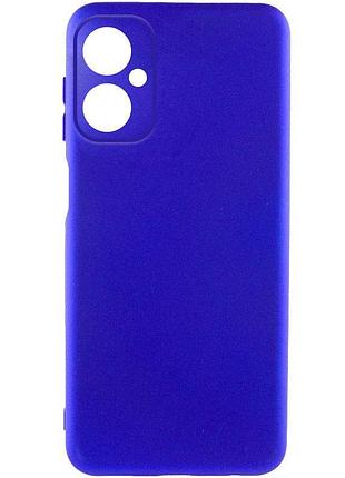 Чохол silicone cover lakshmi full camera (aa) для motorola moto g14 синій / iris
