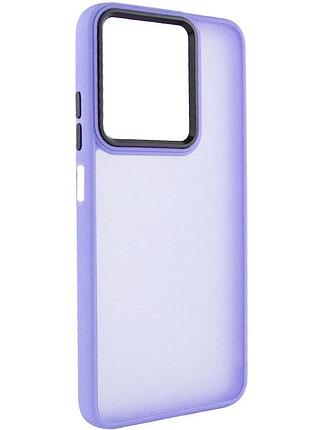 Чохол tpu+pc lyon frosted для infinix hot 40i / spark go 2024 / spark 20 purple
