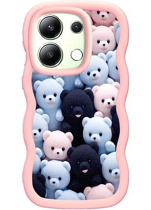 Чехол tpu cloudy pictures для xiaomi poco x6 / note 13 pro 5g bears