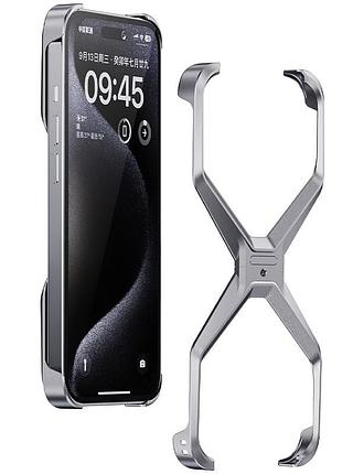 Чехол bumper x для apple iphone 14 pro (6.1") titanium