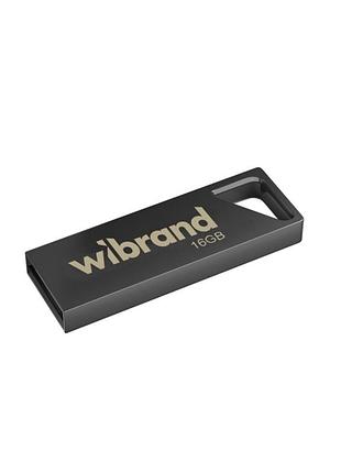 Флешка юсб wibrand 16gb stingray,usb flash drive 2.0 память 16 гб grey