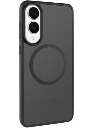 Чохол ummi colorful with magsafe samsung galaxy s25 edge для телефону магнітна зарядка самсунг галаксі s25 black