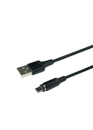 Кабель usb borofone bx41 зарядный магнитный кабель для micro-usb, 1 м, ток до 2.4a