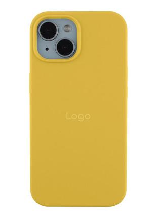 Чехол silicone case full size (aa) для iphone 15 mellow yellow