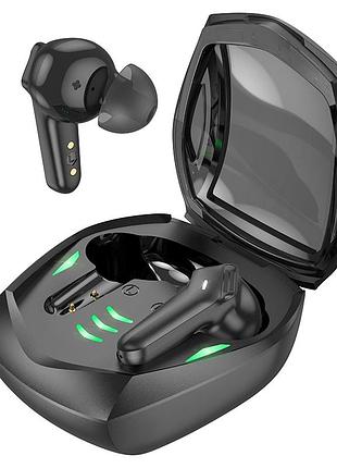 Игровая беспроводная гарнитура hoco ew28 magic tws led подсветка/bt v5.3,чип jl ac6983d4/поддержка headset,
