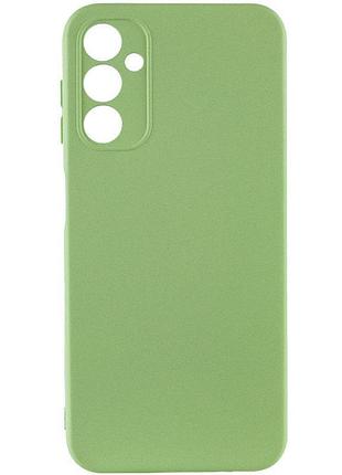 Чехол tpu getman liquid silk full camera для samsung galaxy a15 4g/5g / m15 5g зеленый / pistachio