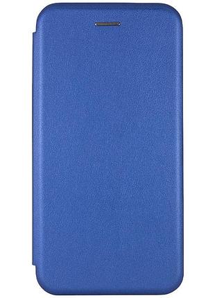 Шкіряний чохол-книжка classy для samsung galaxy a07 синій