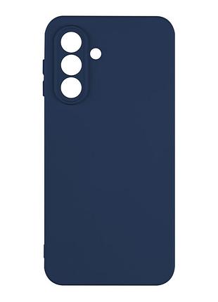 Чехол silicone cover с рамкой камеры (a) для samsung galaxy a17 /samsung galaxy a17 5g dark blue