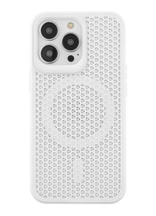 Классический чехол aerocool tpu pc magsafe для apple iphone 13 pro white