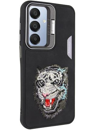 Чохол tpu friends стильний принт для samsung galaxy a16 4g/5g кільце-тримач/підставка, black tiger
