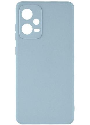 Силіконовий чохол candy full camera для xiaomi poco x5 5g / note 12 5g сірий / smoky gray