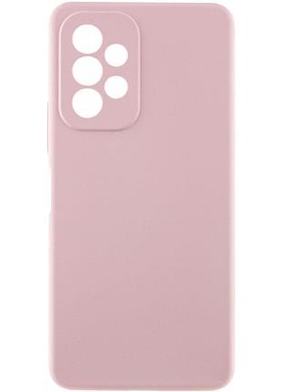 Чохол silicone cover lakshmi full camera (aaa) для samsung galaxy a13 4g рожевий / pink sand