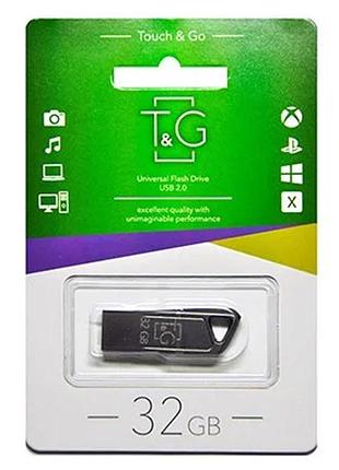 Флеш-накопитель t&g 114 metal series usb 3.0 — 32gb черный