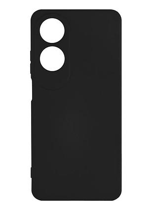 Чехол silicone cover с рамкой камеры (a) для oppo a60 black