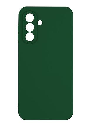 Чехол silicone cover с рамкой камеры (a) для samsung galaxy a17 /samsung galaxy a17 5g dark green