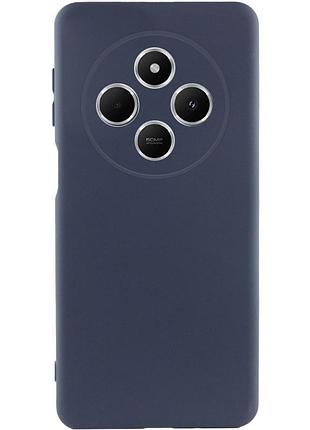 Чохол tpu getman liquid silk full camera для xiaomi redmi 14c / poco c75 синій / midnight blue