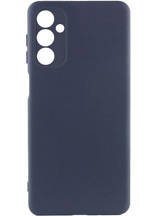 Чохол tpu getman liquid silk full camera для samsung galaxy a16 4g/5g синій / midnight blue
