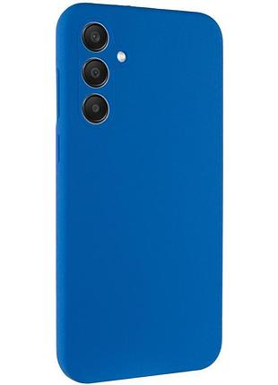 Чехол silicone cover lakshmi full camera (aaa) для samsung galaxy a36 5g синий / denim blue