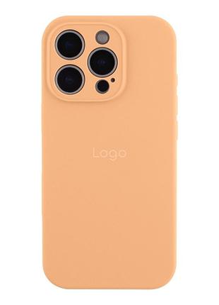 Чехол silicone case full с защитой камеры для iphone 16 pro twine