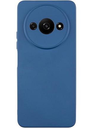 Чехол tpu getman liquid silk full camera для xiaomi redmi a3 синий / navy blue