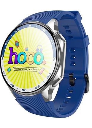 Смарт часы hoco y24 smart sports watch ip67 (call version) bluetooth v5.3,емкостью 390mah, 4контактная