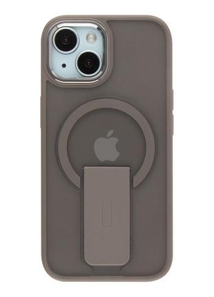 Чохол із підставкою flexguard tpu pc magnetic для iphone 15 titanium