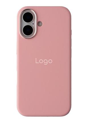 Чехол накладка silicone case металлические кнопки (metal buttons) для apple iphone 16 панель-накладка для