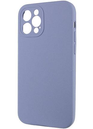 Силіконовий чохол silicone silk full camera protective (aa) no logo для iphone 12 pro max (айфон 12 про макс), матова накладка 3