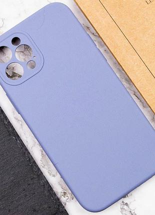 Силіконовий чохол silicone silk full camera protective (aa) no logo для iphone 12 pro max (айфон 12 про макс), матова накладка 5