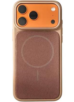 Чохол tpu techwoven hybrid with magsafe для apple iphone 17 pro (6.3") desert gold