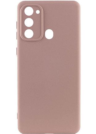 Чехол silicone cover lakshmi full camera (a) для tecno spark go 2022 (kg5m) розовый / pink sand