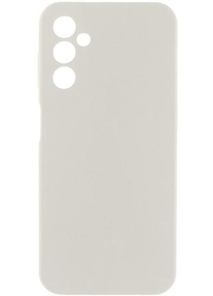 Чехол silicone cover lakshmi full camera (aaa) для samsung galaxy m35 5g белый / white