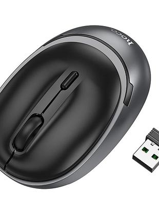 Беспроводная компьютерная usb мышь hoco gm34 nuevo 2 типа соединения 2.4ghz модуль bluetooth v3.0/5.2,микросхема han tianxia