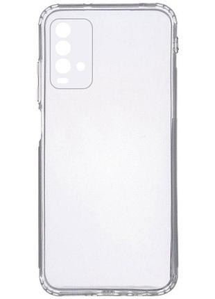 Tpu чехол epic transparent 1,5mm full camera для xiaomi redmi note 9 4g / redmi 9 power / redmi 9t бесцветный (прозрачный)