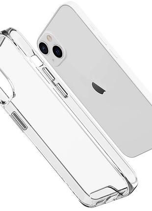 Чехол tpu space case transparent для apple айфон 14 , прозрачный силиконовый кейс 2