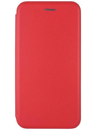 Кожаный чехол-книжка classy для xiaomi redmi note 8t красный