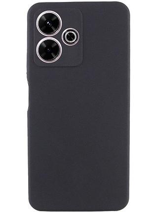 Чохол silicone cover lakshmi full camera (aaa) для xiaomi redmi 13 4g / poco m6 4g чорний / black