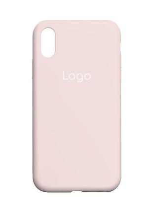Чехол original full size для apple iphone xr chalk pink