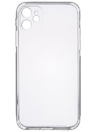 Tpu чохол epic transparent 1,5mm full camera для apple iphone 11 (6.1") безбарвний (прозорий)