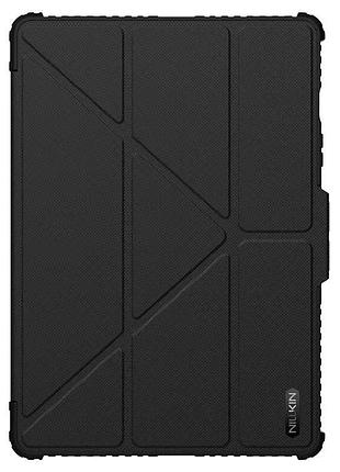 Чехол-книжка nillkin bumper pro multi-angle для samsung galaxy tab s10 fe+ (13.1") black