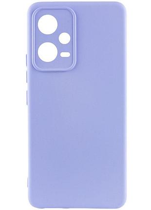 Чехол silicone cover lakshmi full camera (aaa) для xiaomi poco x5 5g / redmi note 12 5g сиреневый / dasheen