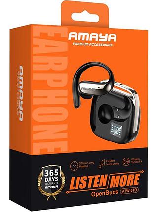 Bluetooth моно-гарнитура amaya atw-51o black