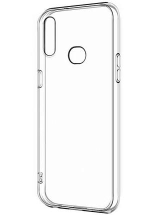 Tpu чехол epic transparent 1,5mm для samsung galaxy a10s бесцветный (прозрачный)