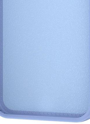 Чехол silicone case full protective with ring для apple iphone 13 pro (6.1") blue 3