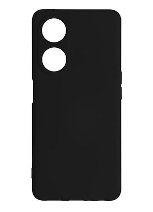 Чехол silicone cover с рамкой камеры (a) для oppo a98 black