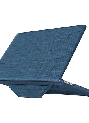 Чехол-накладка для ноутбука pc+fabric amo-tri для macbook pro 13 (2018/2020/2022) модель