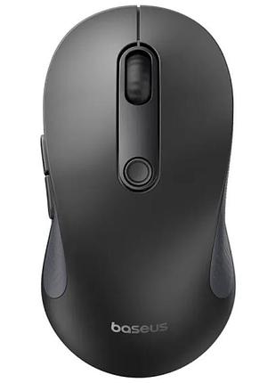 Миша бездротова baseus f02 ergonomic bluetooth (b010555) cluster black